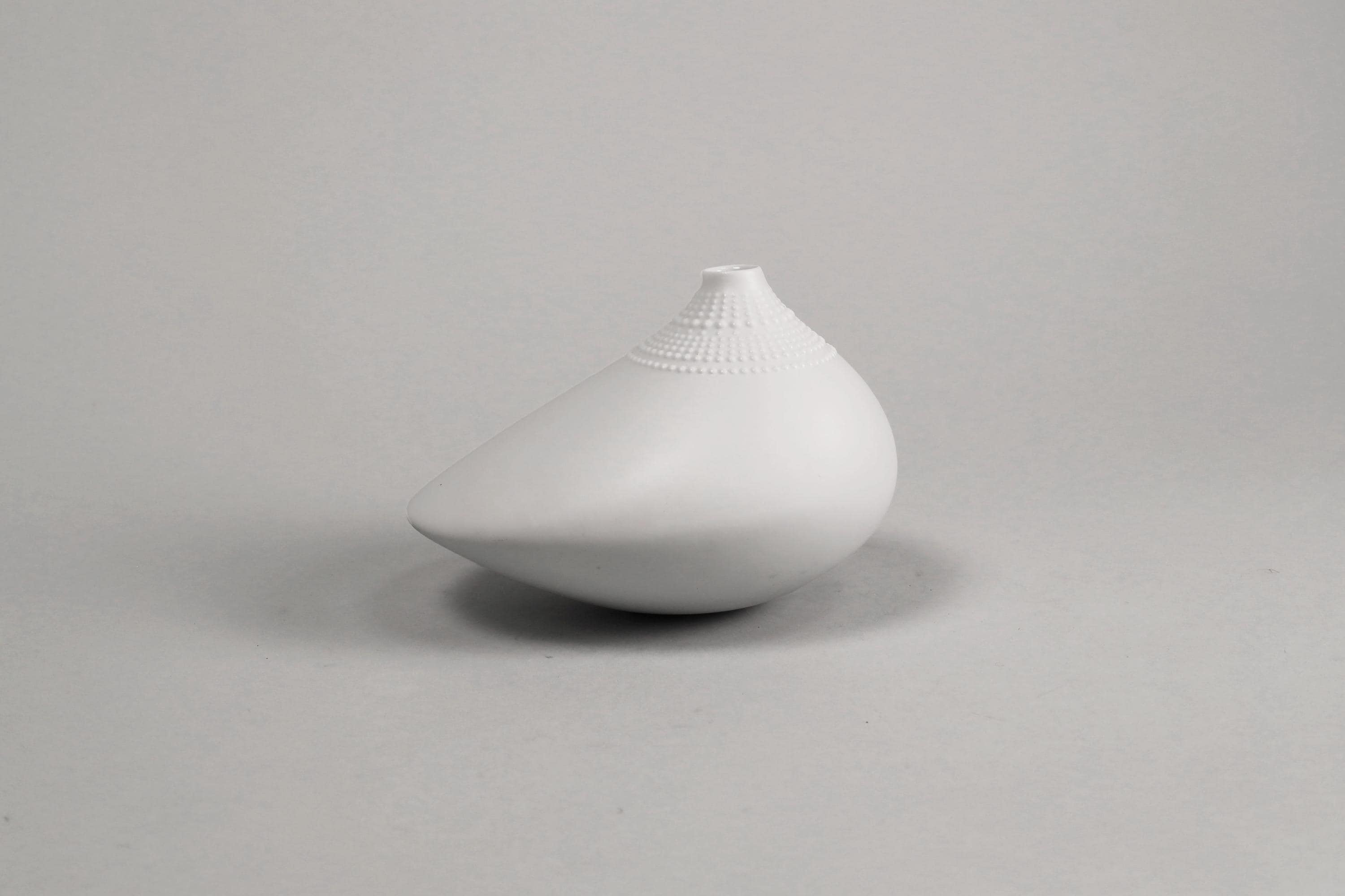 Vintage Rosenthal Pollo Vase: Tapio Wirkkala White Bisque