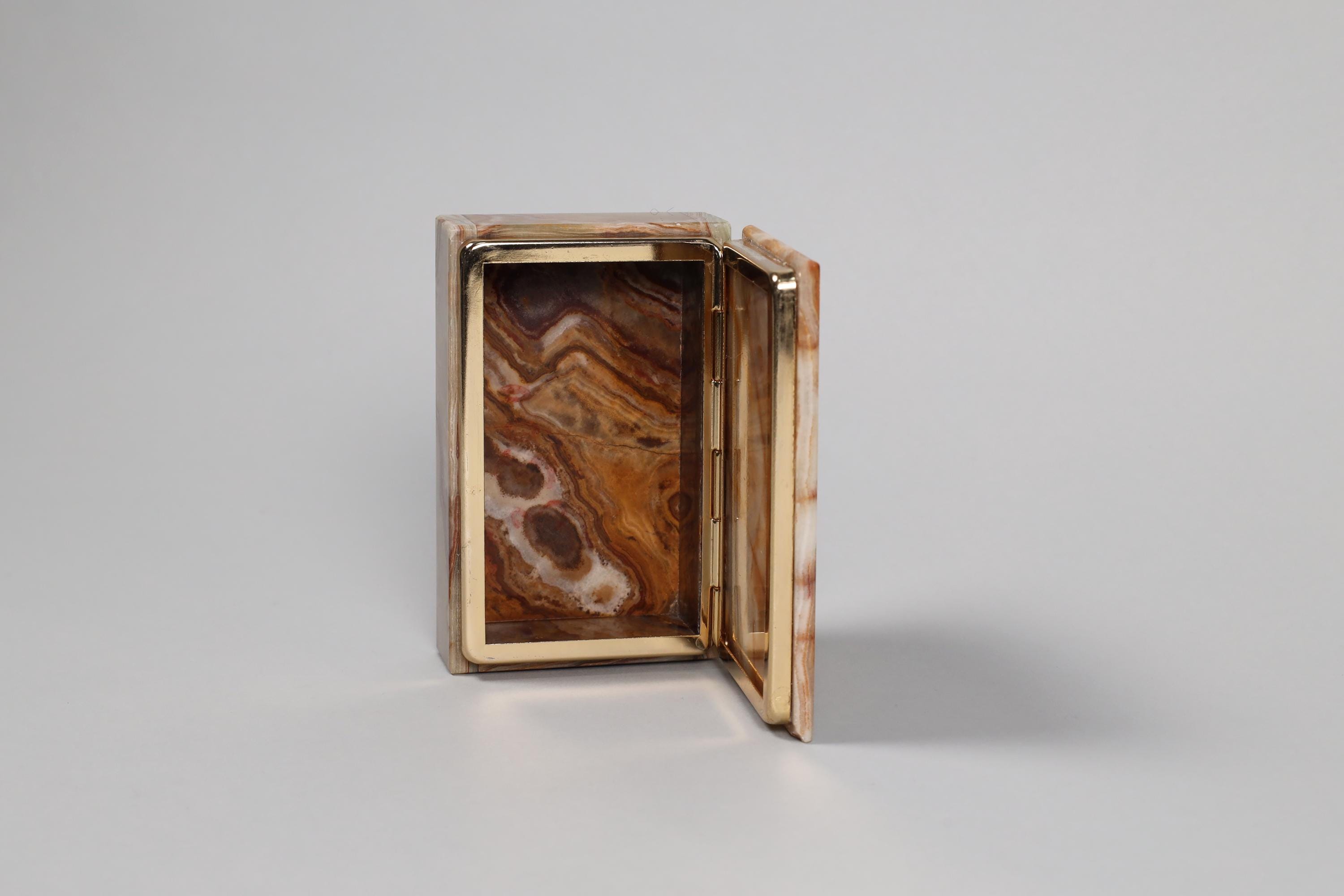 ヴィンテージイタリアンオニキスの小物入れ：ミッドセンチュリー
