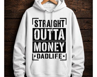 T-shirt Dad Life png SVG | Custom Vaderdag met kindernamen | Gepersonaliseerde papa