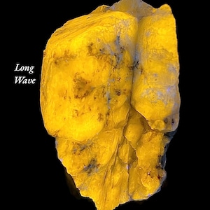 Yellow Fluorescent Scapolite Crystal: Rare Collectible Mineral, Afghanistan (43 Gm)