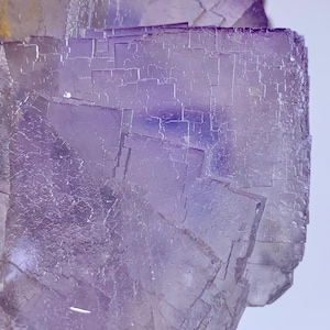 339 Gram Extraordinary Natural Perfect Cubic Purple Fluorite  Specimen - Pakistan
