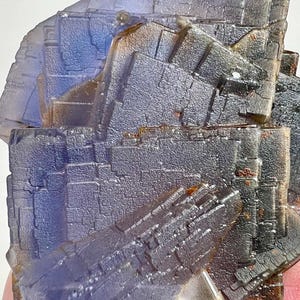 141 Gram Extraordinary Natural Blue Cubic Phantom Fluorite Specimen - Pakistan