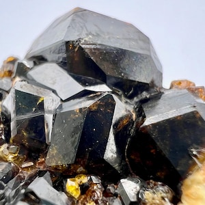 65 CTs Gorgeous Extremely Rare Perfect Mali Andradite Garnet Crystal On Matrix Specimen~Africas-