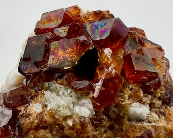 Lot De 2 Grenats Andradite Naturels - Afghanistan - 5,9 G Brut