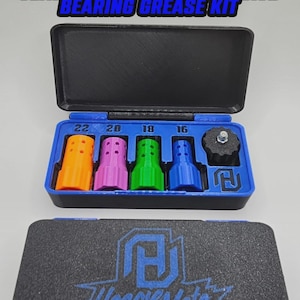 Kit de ferramentas para lubrificação dos rolamentos da articulação do braço oscilante - Serviço para motocicletas off-road