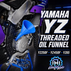 Threaded Funnel for YZ250F YZ450F YZ250FX YZ450FX YZ 65 Oil Changes