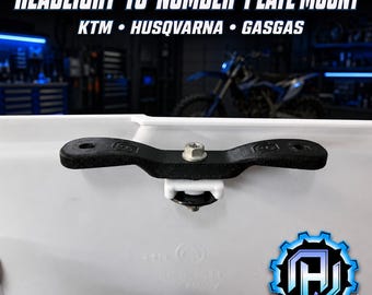 Enduro Number Plate Mount KTM, Husqvarna & GasGas 2024-2026
