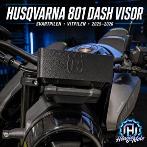 Husqvarna Svartpilen Vitpilen 801 Dash Sun Shade Visor 2025 2026 TFT Screen