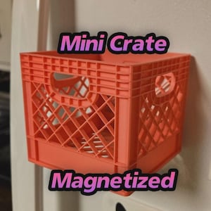 Minicaja de leche magnetizada - Potentes imanes de neodimio