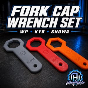 Fork Cap Wrench Set for WP, KYB & Showa Suspension
