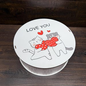 Valentinstag Geschenkbox, Geschenkbox aus Holz, Handgemachte Geschenkbox, Liebesgeschenkbox, Jubiläumsgeschenkbox, Luxusgeschenkbox, Benutzerdefinierte Holzbox