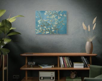 Almendro en flor / Vincent van Gogh / Arte floral vintage del siglo XIX / Arte imprimible / Impresión de flores / Descarga digital / Decoración del hogar