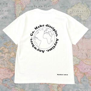 Christian Tee Disciples Graphic T-Shirt Christian Bible Jesus Tee Faith Based Gift