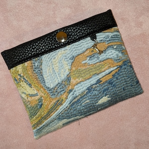 Blue/Gold Swirl SnapDog Designs Shorty Bait Bag