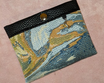 Blue/Gold Swirl SnapDog Designs Shorty Bait Bag