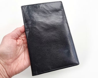 Vintage Men’s Black Renwick Leather Wallet | Fold Out Section Wallet