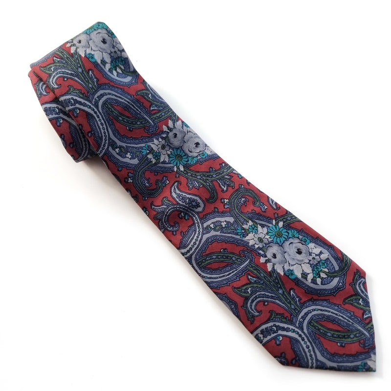 Burgundy Wilmington Wool Tie