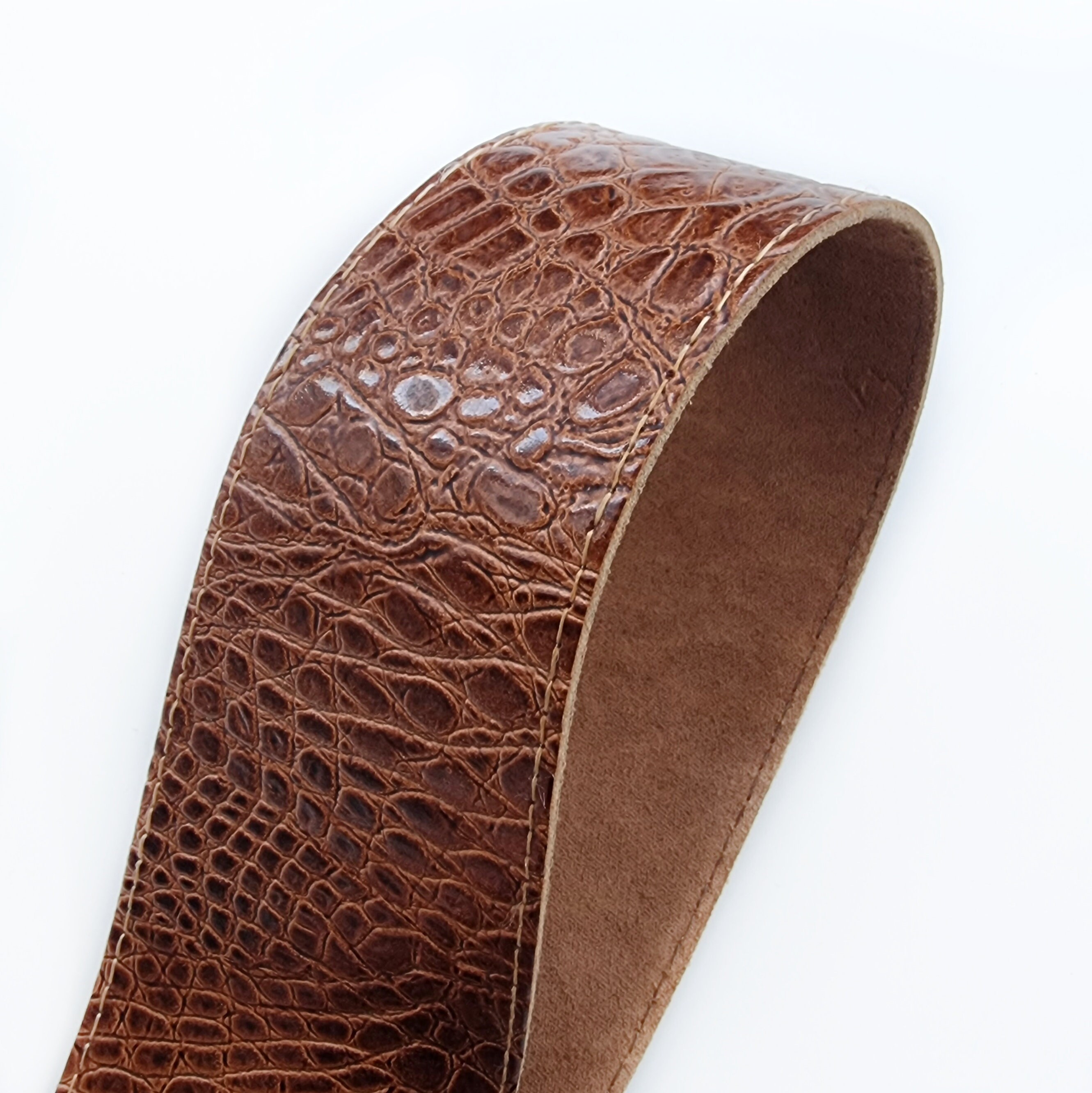 Vintage Brown Leather Wide Waist Belt Bow Detail Size large If wide belts are your thing, Liora doesn main image 4