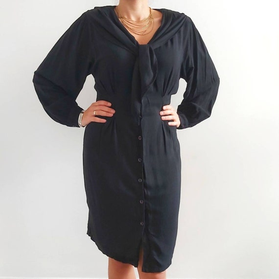 knee length dresses for ladies Star jeweled cocktail lbd midi dress main image 1