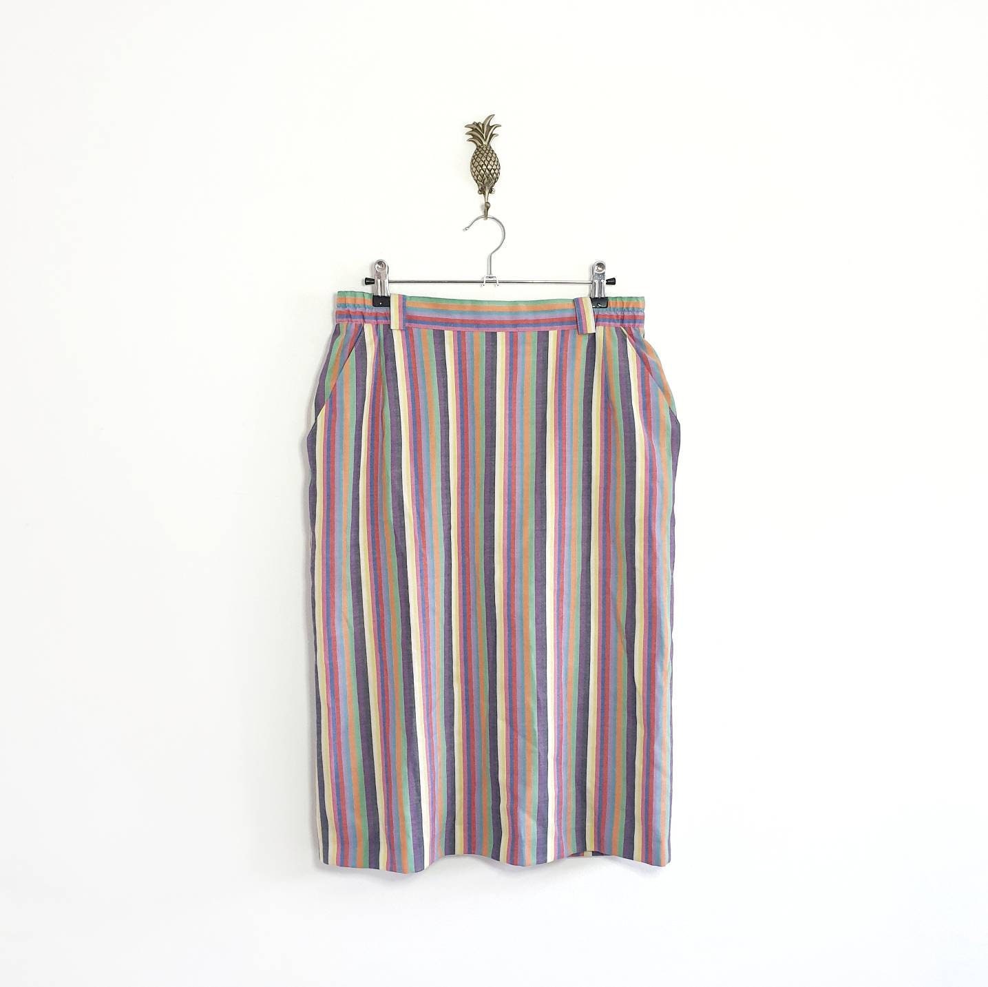Little Bird Rainbow Stripe Skirt