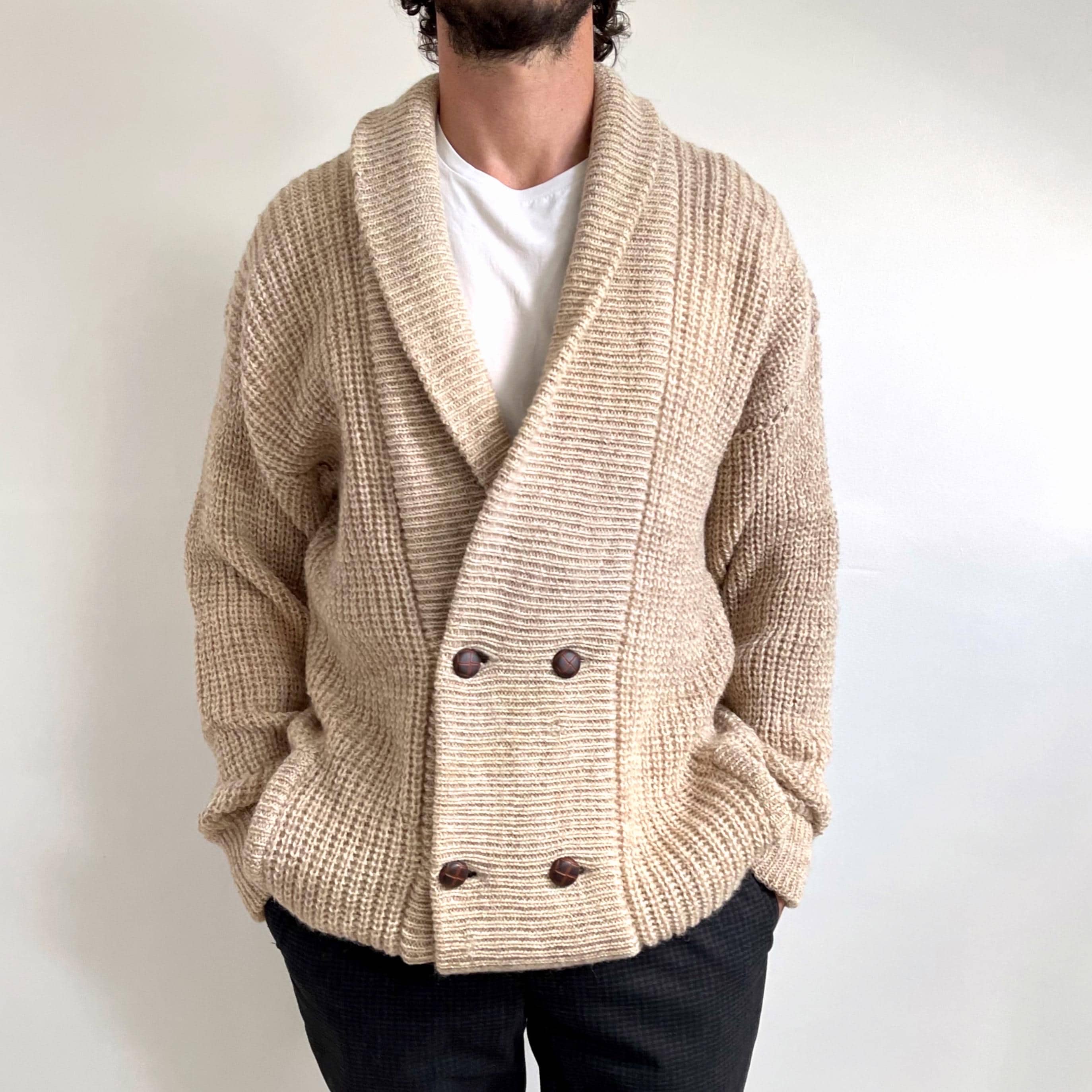 Shawl Collar Levis Aztec Cardigan Joe Browns Aztec Knitted Shawl