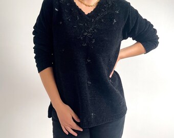 women's chenille jumpers uk