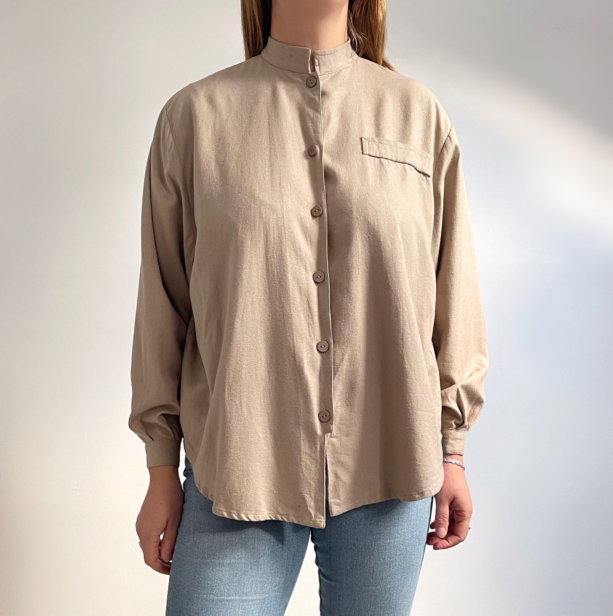 Noil Silk Shirt - Etsy