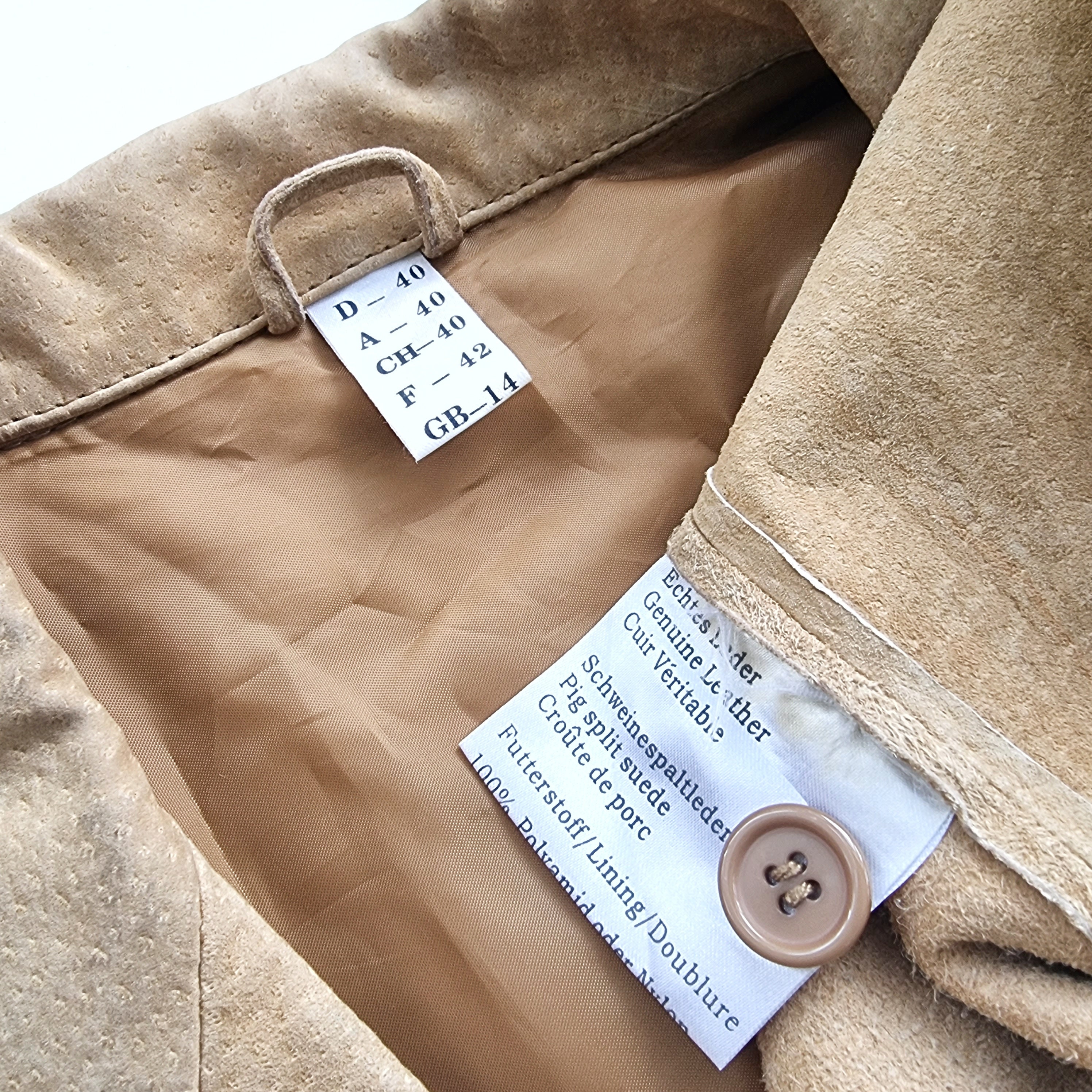 ジャケット・アウター SUNSEA VINTAGE COTTON SUEDE BLOUSON PENNEYS ブルゾン アウター 「PENNEY'S ぺニーズ」 60S SUEDE