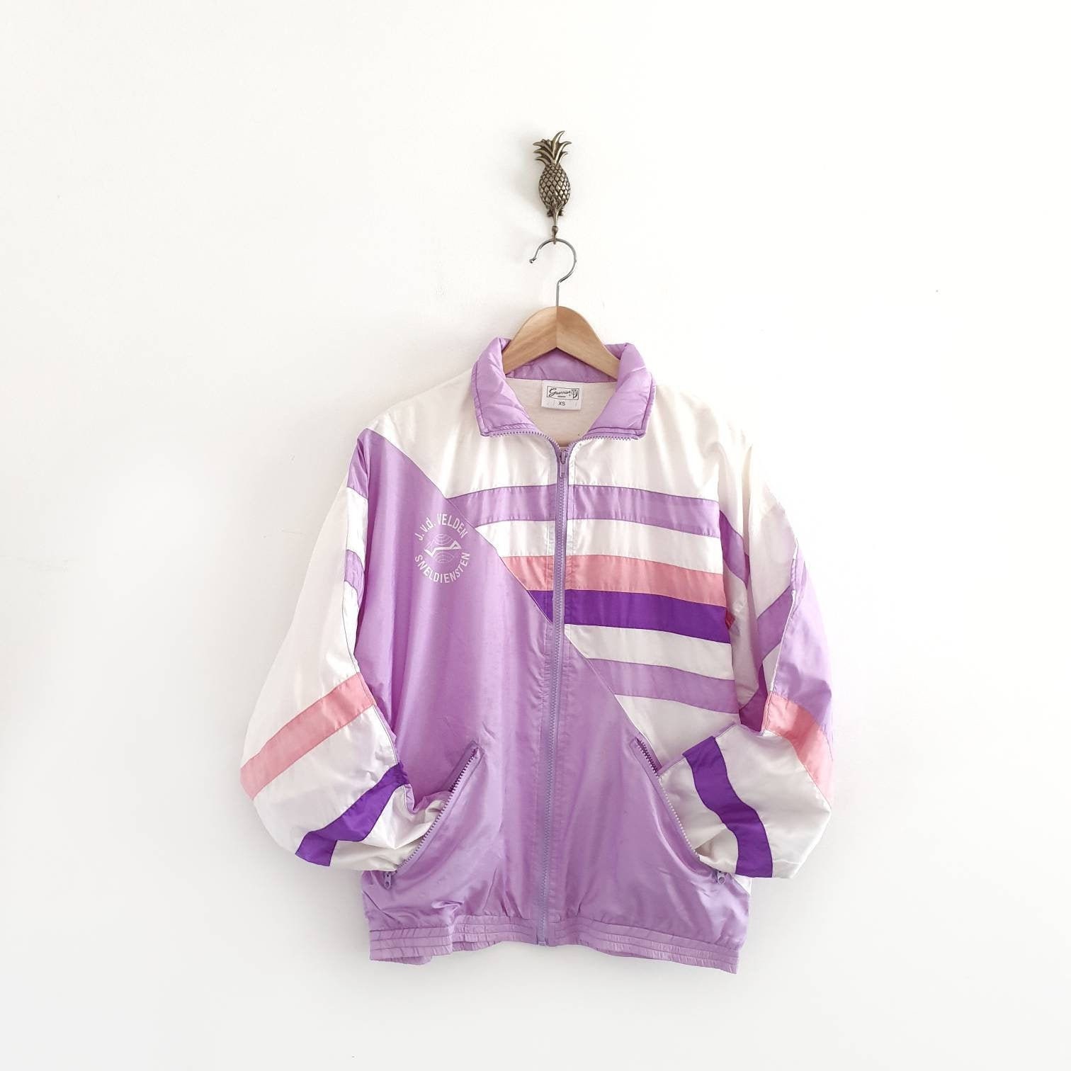 Image of S Tracksuit Top in Pink