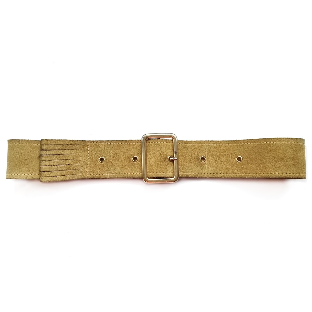 Matiste Yellow Suede Belt 202