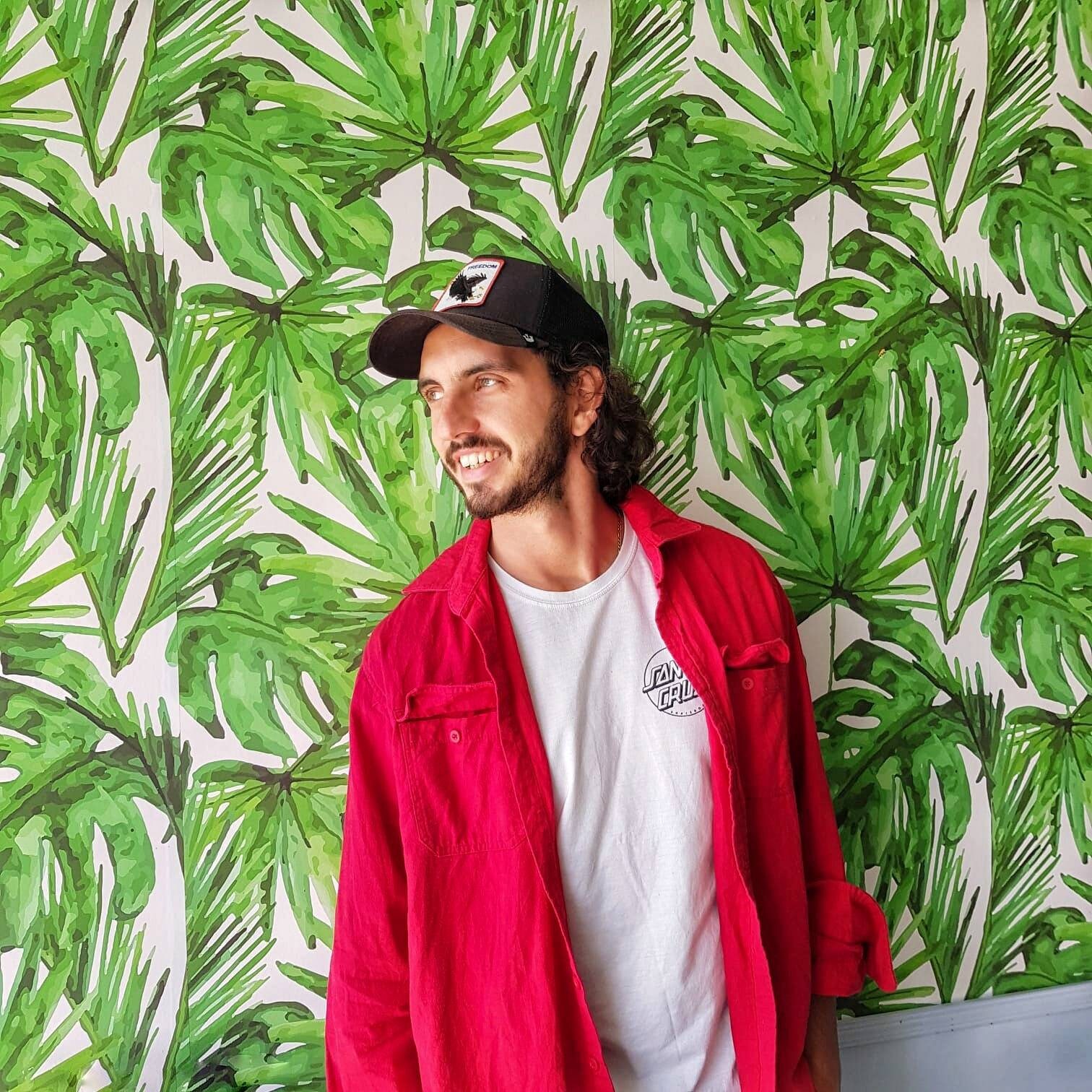 Image of Vintage Mens Shirt, Red Flannel Shirt