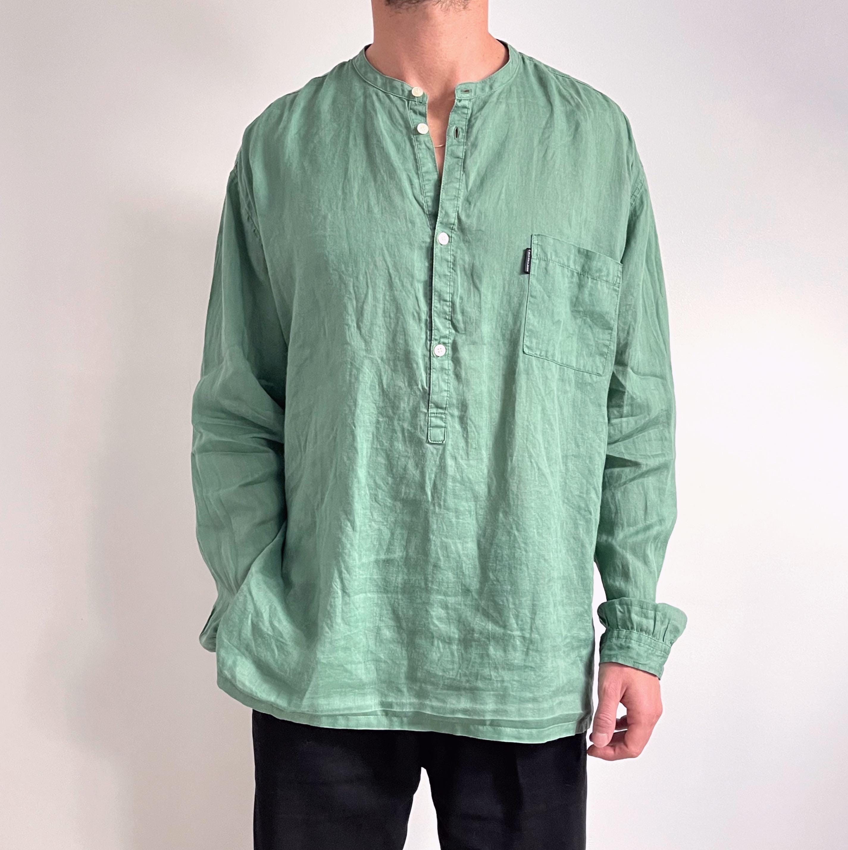 calvin klein sage green dress shirt Slim Fit Supima Cotton Stretch Dress Shirt | Sage