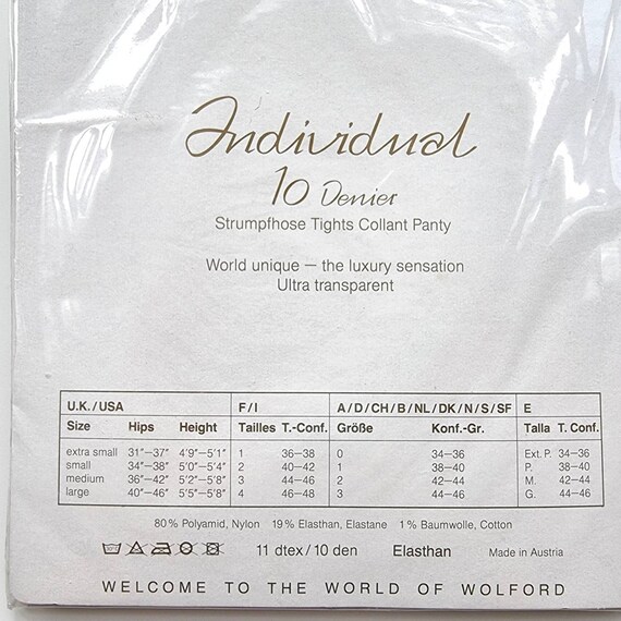 Guide taille wolford new arrivals