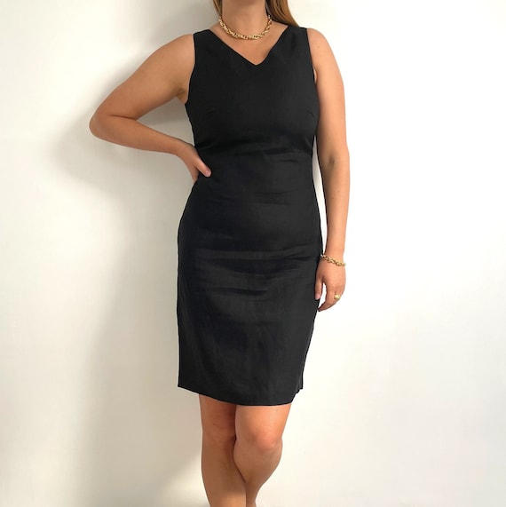 Smart black dress best sale uk