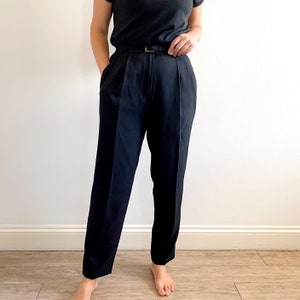 Black Smart Trousers 