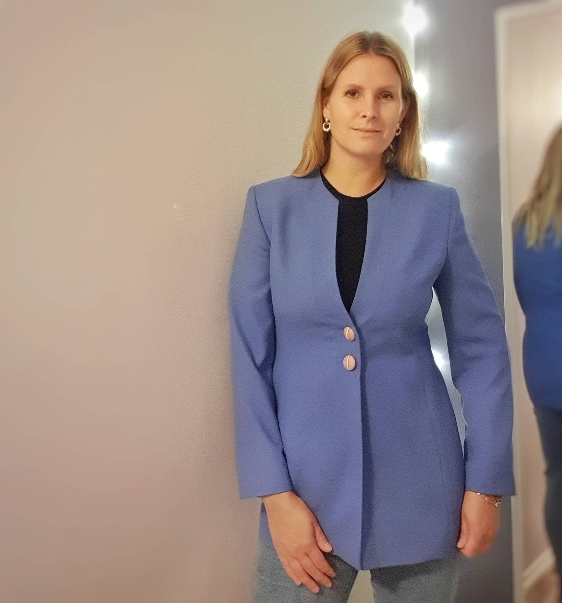 Vintage Jacques Vert Violet Blazer Etsy Mexico