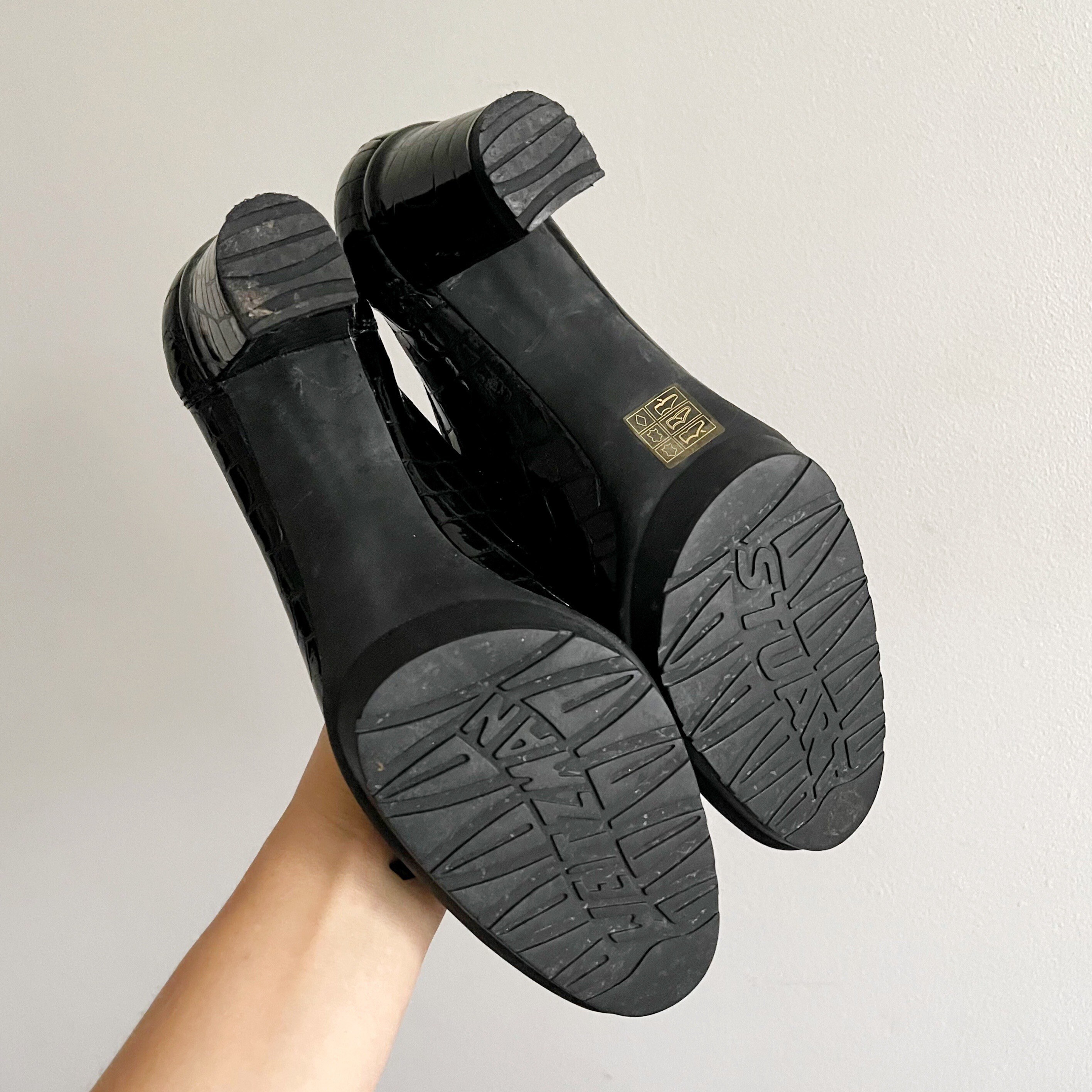 Mock top croc shoes