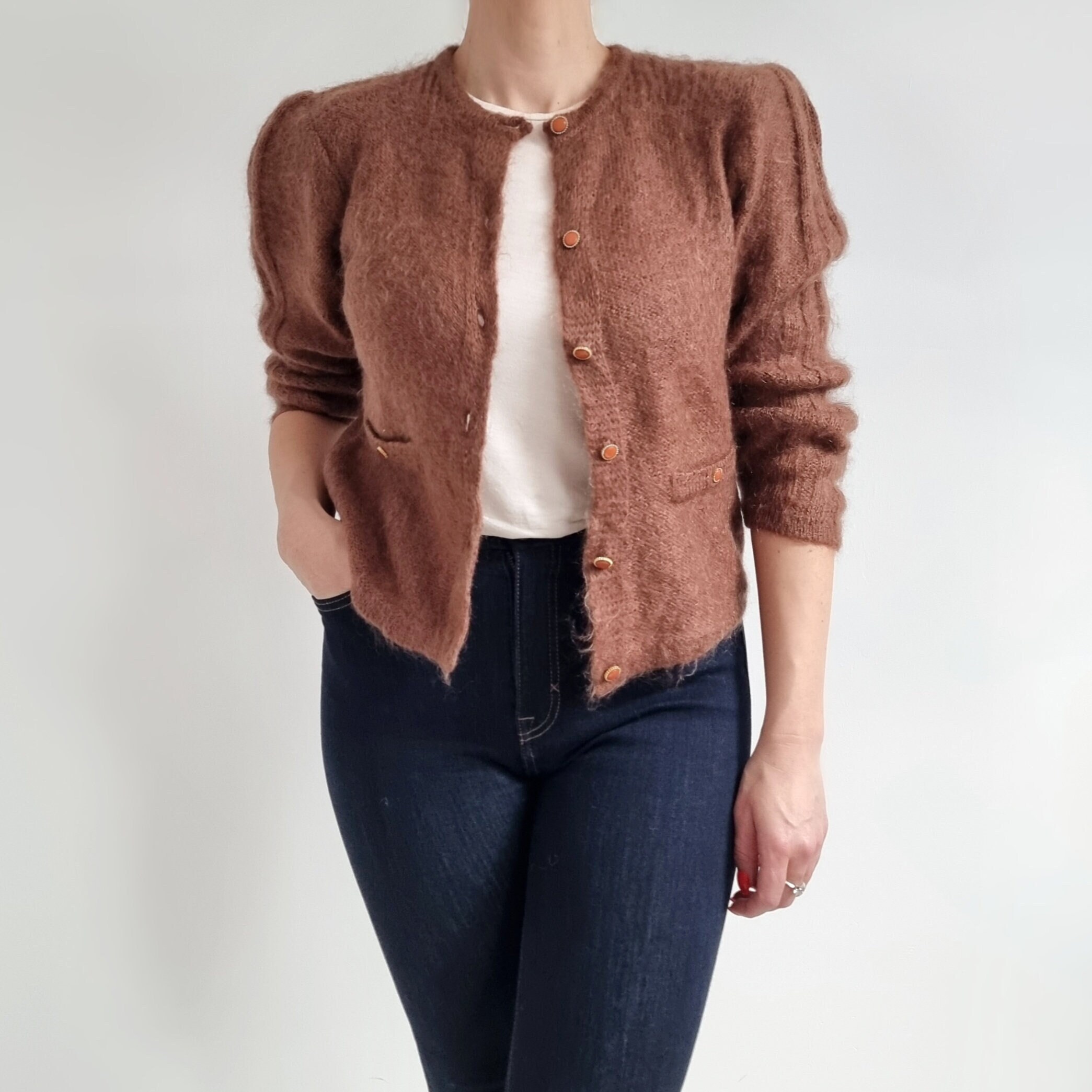 70s Mohair Cardigan - Etsy 70s Mohair Cardigan - Etsy