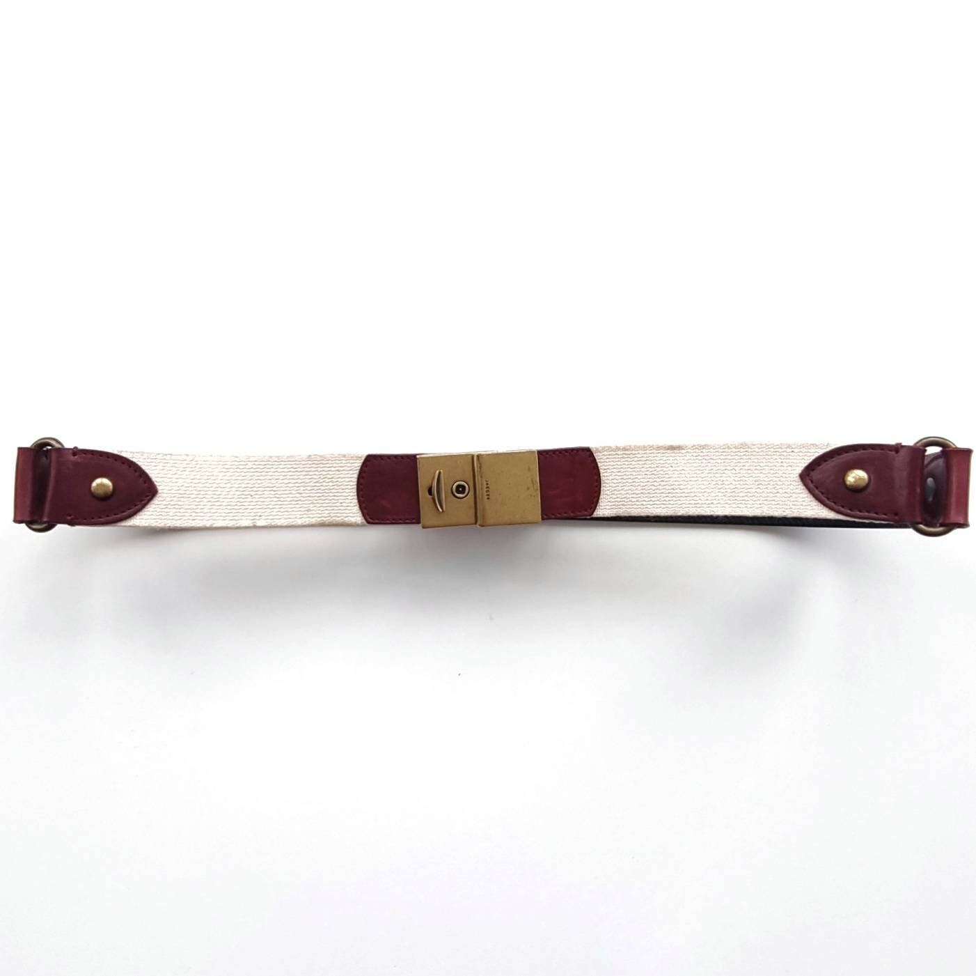 アクセサリー 98MaisonMargiela/leater belt ring initial-mini-belt-buckle-ring-