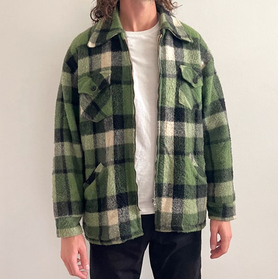 wool plaid shacket
