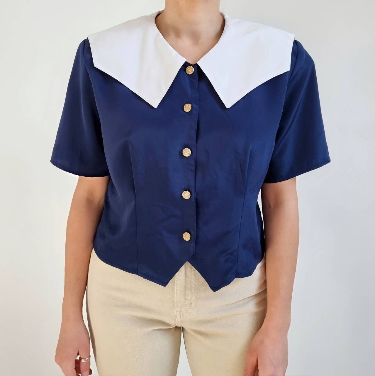 Vintage Traditional Romanian Blouse - Etsy