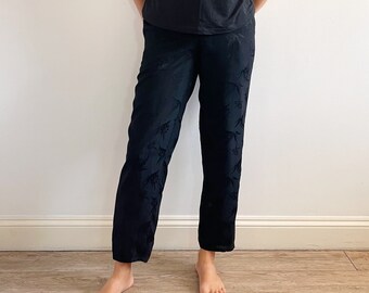 Brocade Trousers - Etsy UK