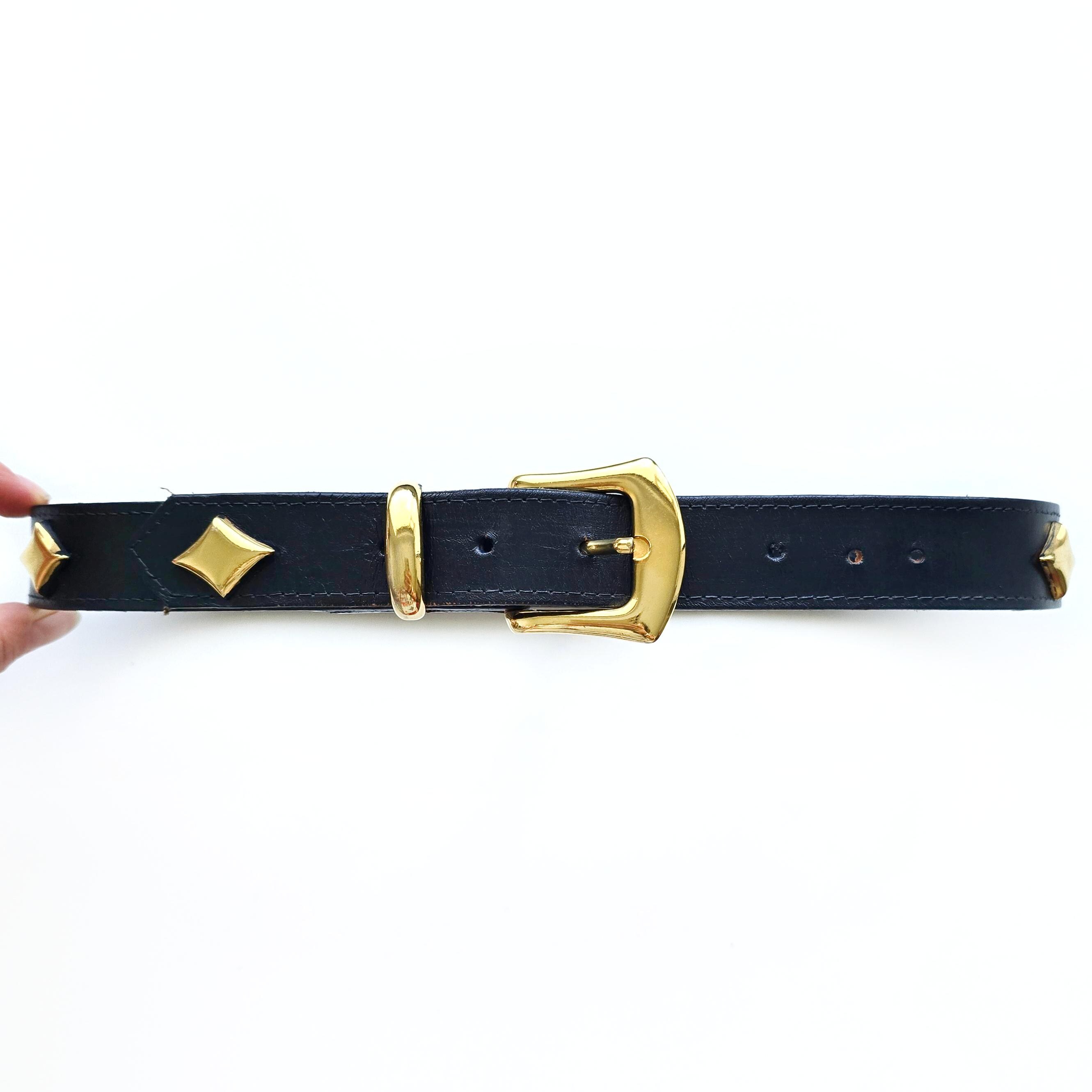 Ladies Navy Blue Dress Belt - Etsy display picture 1