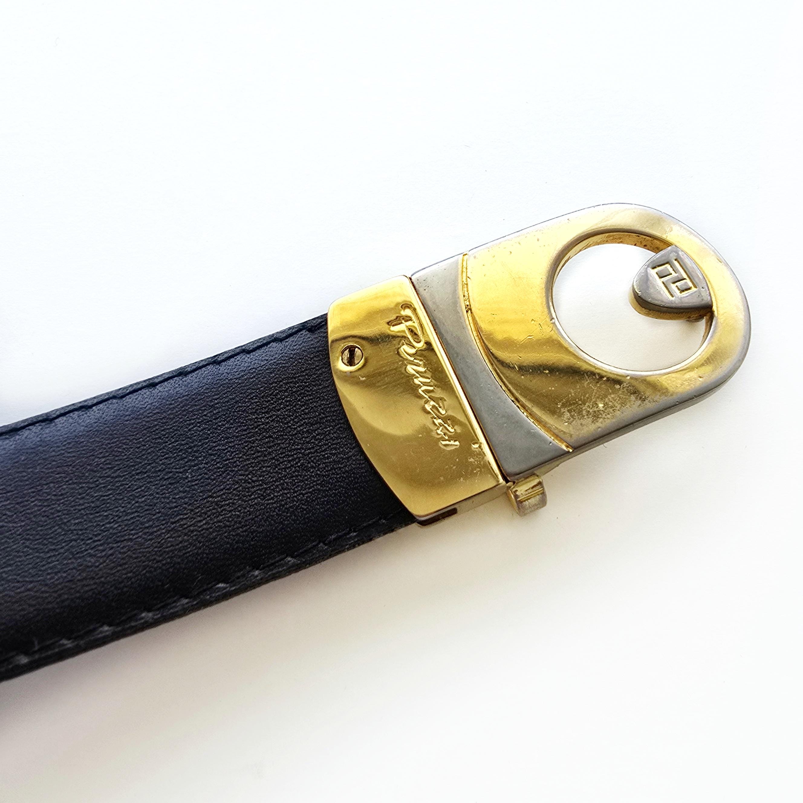 Classic H Gold Logo Leather Belt | Reversible Burgundy/Black (US Size 4-8) Men main image 4