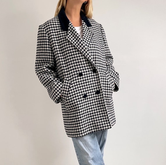 Cappotto Invernale Cappotto Quadri Lilla Tessuto Per Cappotto