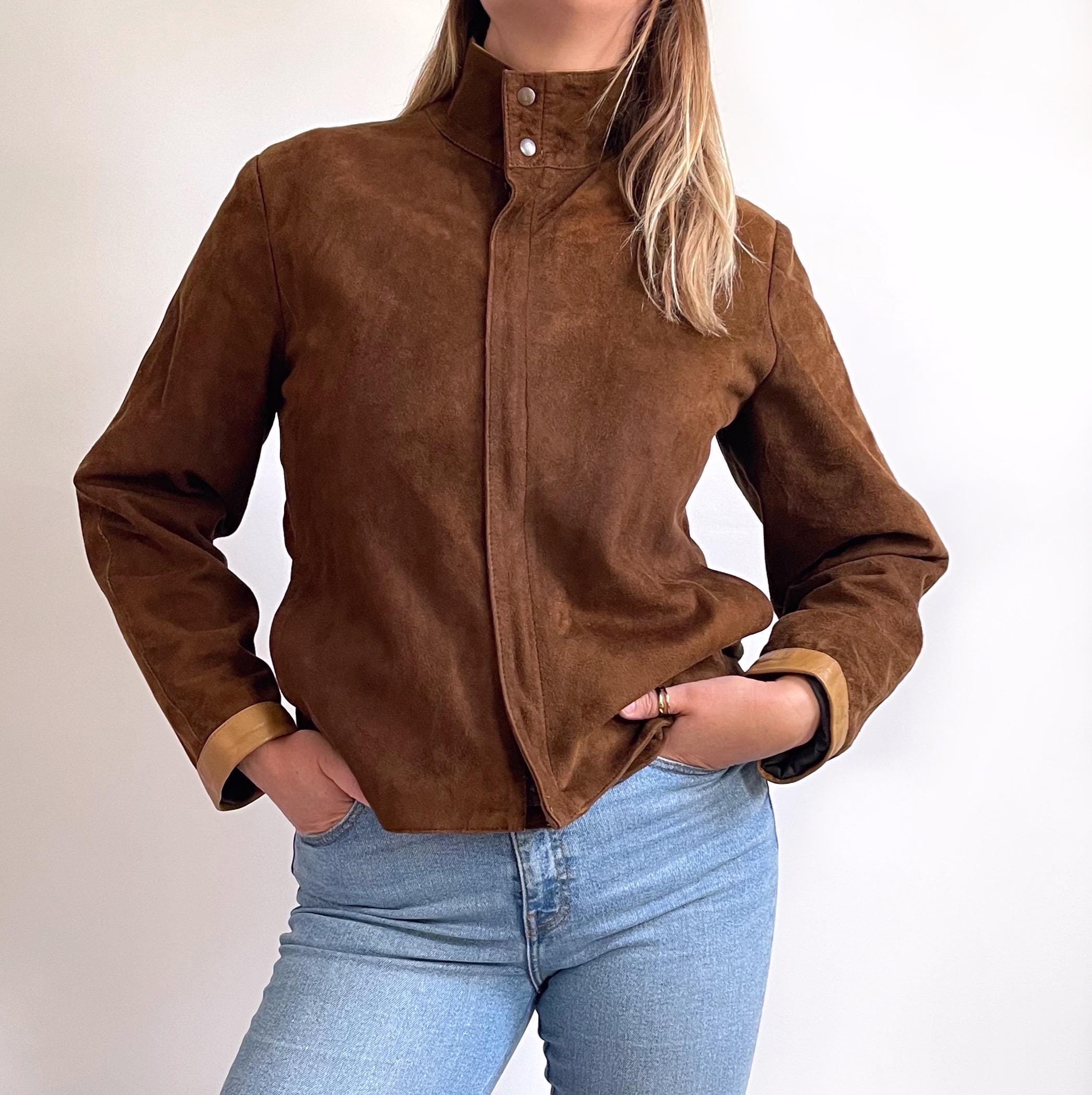 Bottines Zara Homme Simili Daim Marron & Bleu - Taille 39 (US6) - Doublure Fausse Fourrure - Neuf Sans Boîte