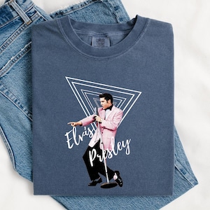 Elvis Presley Rock Shirt, Elvis Presley Comfort Colors Shirt, Elvis Presley Merch, Elvis Presley Lovers, King of Rock Shirt, Elvis Hoodie