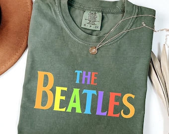 The Beatles Kids Shirt, Colorful Beatles T-shirt, Beatles Gifts For Kids, Rock and Roll Shirt, The Beatles Merch, The Beatles Fan Shirt Tee