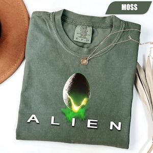 Comfort Colors® Aliens-filmshirt, shirt Alien LV-426, shirt Xenomorph, shirt aliens, shirt aliens, shirt aliens film, shirt Aliens, shirt Aliens, shirt horrorfilm, shirt horrorfilm