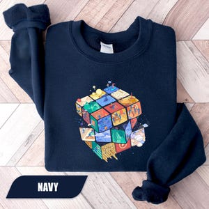 Rubik’s Cube Sweatshirt, Just A Boy Who Loves Solving Cubes Shirt, Rubik’s Lover, Rubik Cube Gift, Rubik Master Gift, Rubik Cube Hoodie